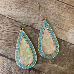 Lia Sophia Tear Drop Earrings
